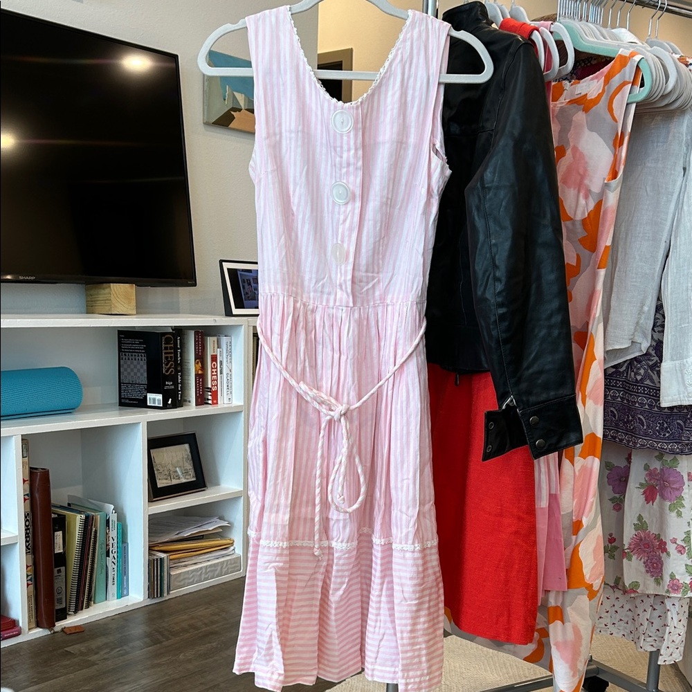 Vintage Mid Century Cotton Sundress